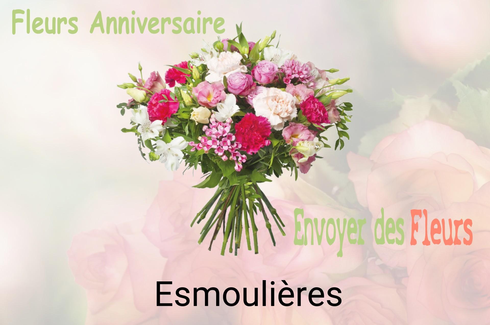 Bouquet de fleurs d’anniversaire livré à Esmoulières
